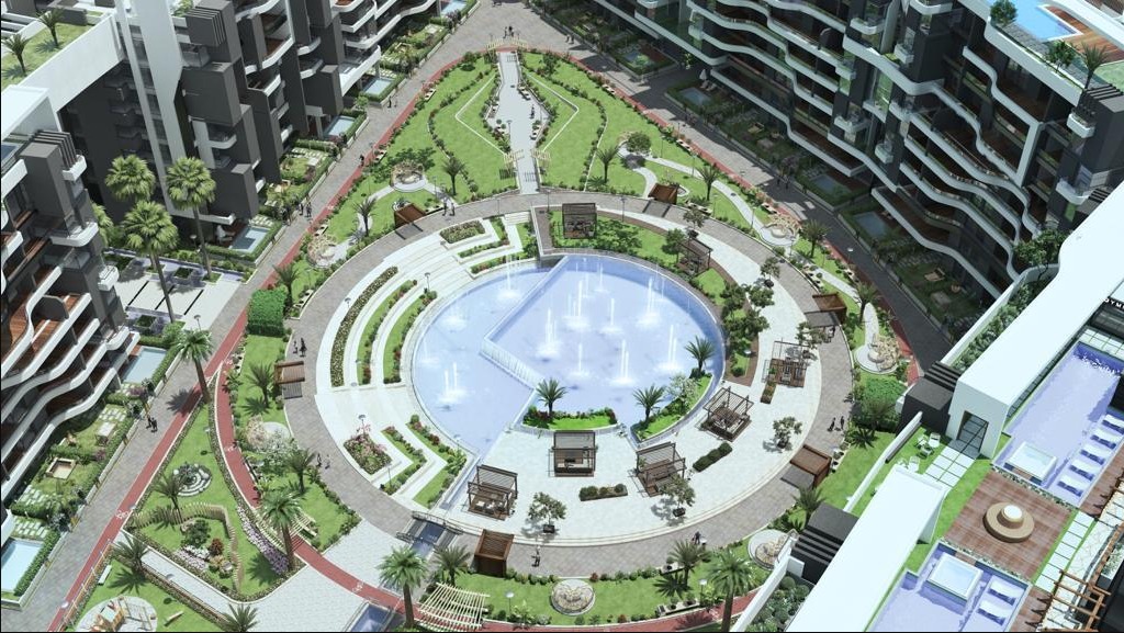 عرض متميز شقة 154 متر للبيع في مشروع ريفان العاصمة الادارية بموقع مميز
