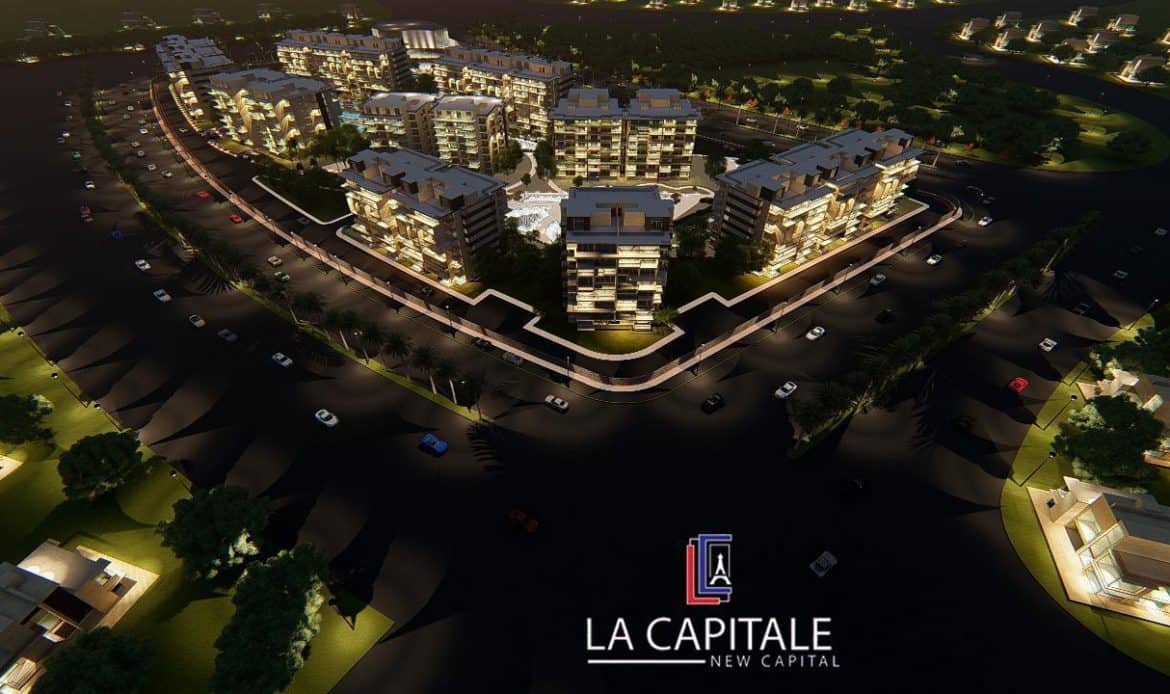 شقة رائعة 120م للبيع في موقع مميز جدا داخل La Capitale Suite Lagoons